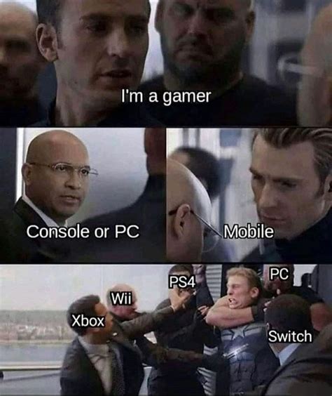 Pc Vs Console Comic