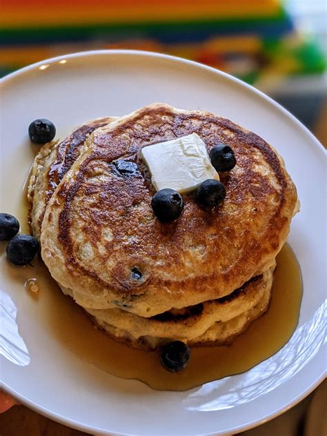 Homemade Blueberry Pancakes Rfood