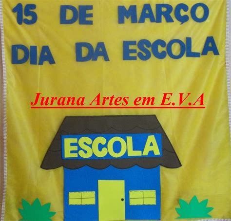 Cartaz Dia Da Escola