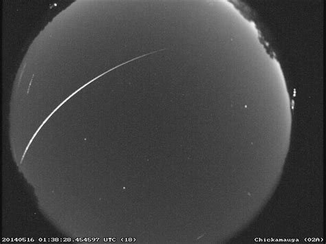 Last Nights Fireball Meteor In Our Area Was Very Rare An Explanation