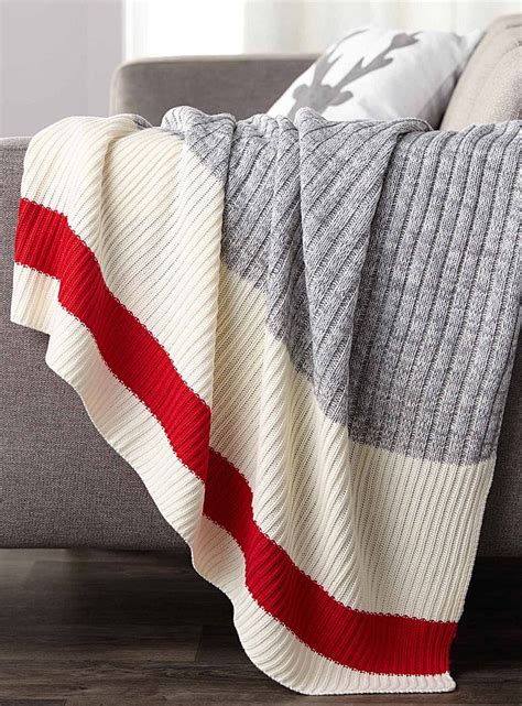 Striped Blanket Pattern Like This Rknitting