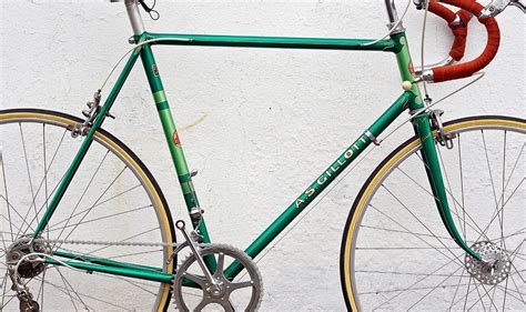 Asgillott Vintage Road Bike Frame Pantographed Stem English