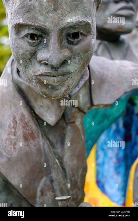 Louis Armstrong Park New Orleans Charles Buddy Bolden Sculpture By
