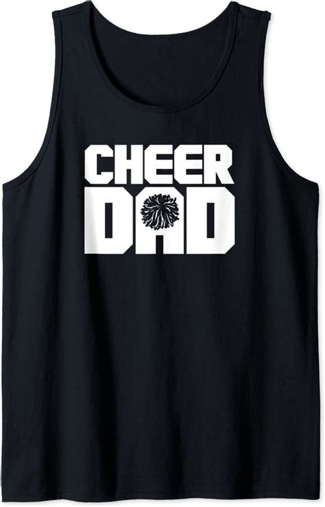 Cheer Dad Cheerleading Mens Cheerleader Fathers Jt Tank Top