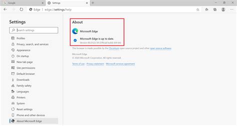 How To Manually Update The Microsoft Edge Browser To Its Latest Version