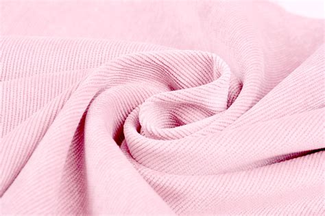 Rib Fabric Corduroy Light Pink - YES Fabrics
