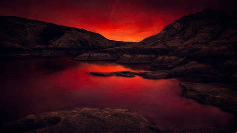 Red Sky Wallpapers 4k Hd Red Sky Backgrounds On Wallpaperbat