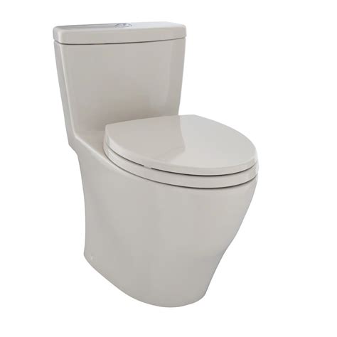 Toto Aquia 1 Piece Elongated 0916 Gpf Dual Flush Skirted Toilet In