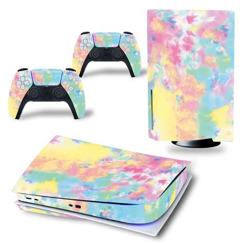 Custom Design Skin Sticker Cover For Playstation 5 Game Console And Controllers For Ps5 Disk