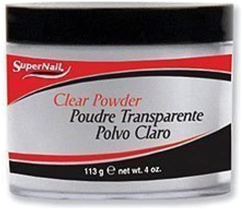 Supernail Nail Powder Clear 4 Ounce Amazonca Beauty And Personal Care