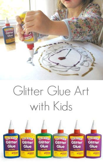 The Best Glitter Glue For Kids Glue Crafts Glue Art