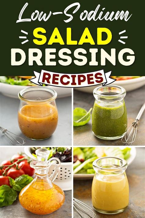 15 Homemade Low Sodium Salad Dressing Recipes Insanely Good