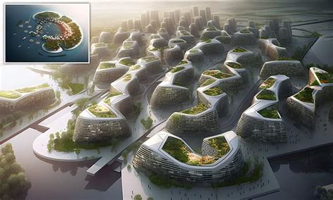 Futuristic Floating City Concept Would See 50000 People Living On