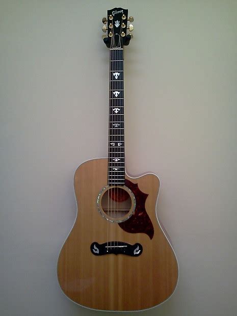 Gibson Dove Artist Acoustic Electric 2003 Blondecherry Reverb