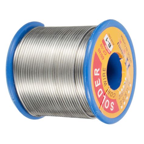 500g 15mm Flux 20 Solder Wire Lead 6040 Hq Flux Multicored Roll Tin