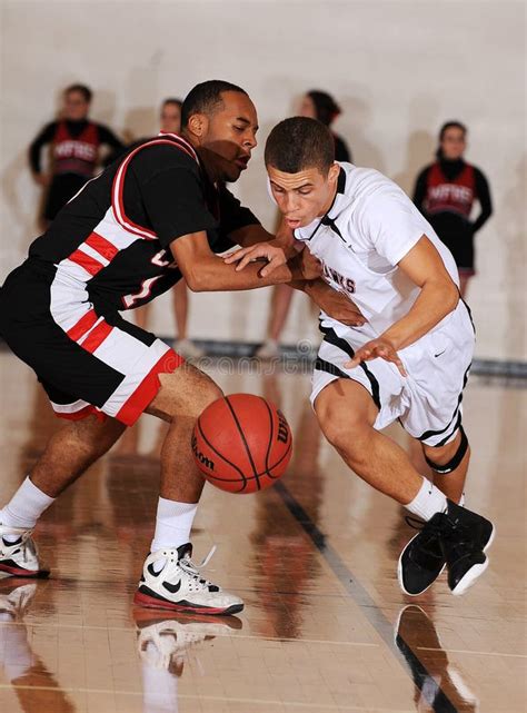 Basketball Boys Action Under Hoop Editorial Stock Photo Image Of