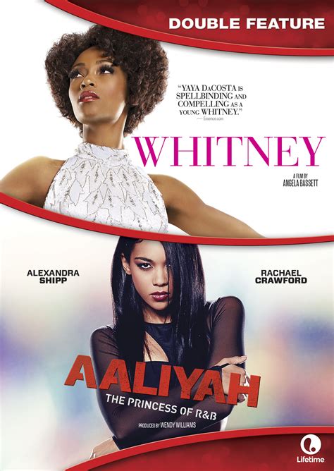best buy double feature whitney aaliyah the princess of randb [dvd]