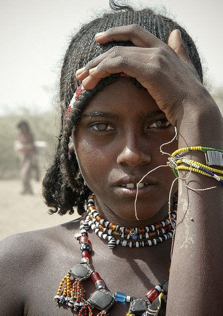 Afar Girl Ethiopia Ethiopian People Afar People Tribal Women