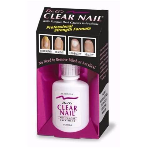 New Dr Gs Clear Nail Antimicrobial Solution Dr G Antifungal Treatment