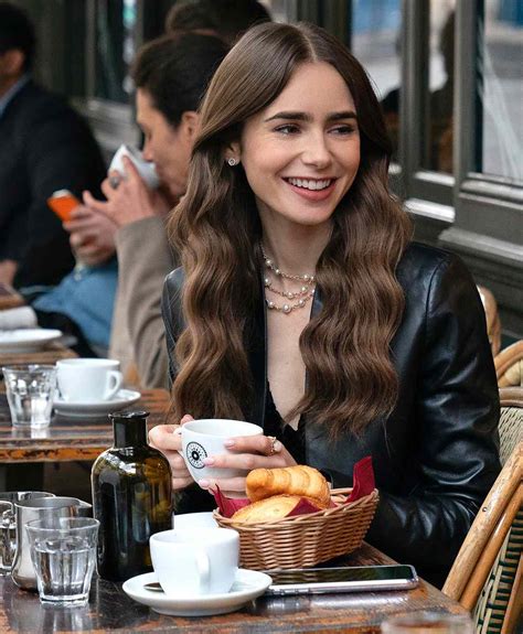 Lily Collins 31 Says Her Emily In Paris Character Is Nearly 10 Years
