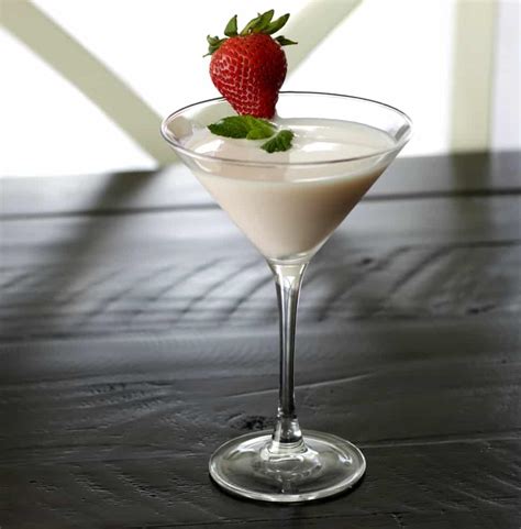 Baileys Strawberries And Cream Vodka Martini Homemade Food Junkie