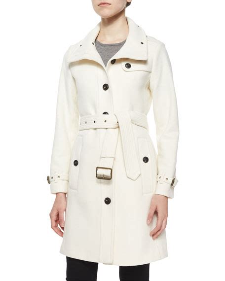 Burberry Brit Rushfield Single Breasted Trench Coat Neiman Marcus