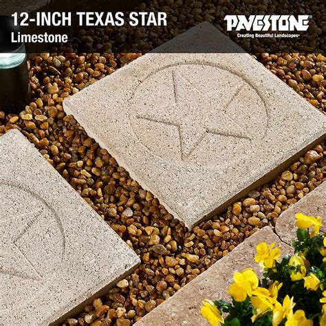 The 12in Texas Star Step Stone Instantly Adds Beauty And Value To Any