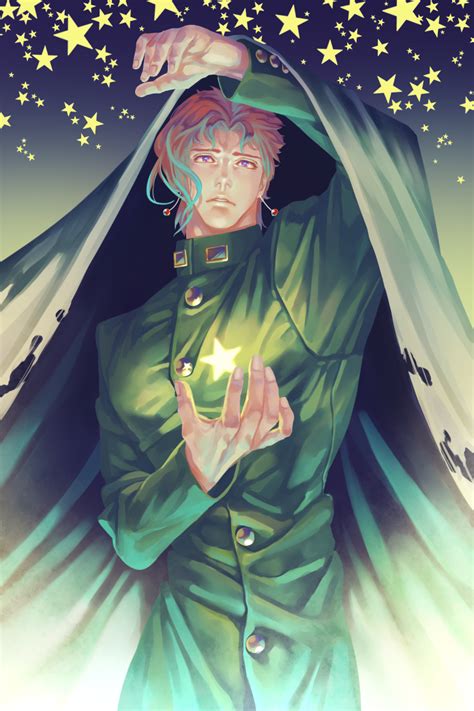This is a simplistic style wallpaper for kakyoin from jojo's bizarre adventure part 3: Kakyoin Noriaki - Stardust Crusaders - Wallpaper #2186229 - Zerochan Anime Image Board