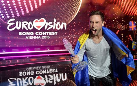 eurovision 2015 sweden s mans zelmerlow crowned champion as electro velvet pick up five points