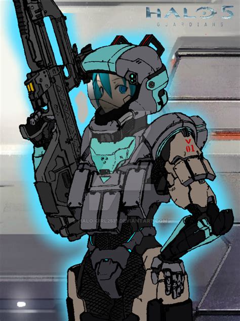 Spartan Miku By Halo Girl2531 On Deviantart Halo Armor Miku Halo