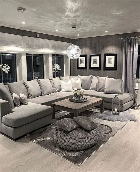 35 Comfy Grey Living Room Decorating Ideas 12 Grey