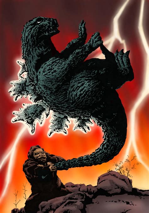 Kingkong Vs Godzilla By Benisuke On Deviantart