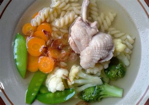 5 Resep Sop Ayam Sederhana Untuk Keluarga Tercinta Perfect 10 Cooking