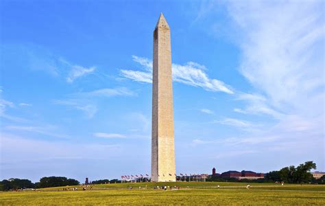 The Washington Monument With Grounds
