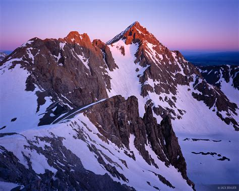 2 Sunrises On Mount Sneffels Mountain Photography By Jack Brauer