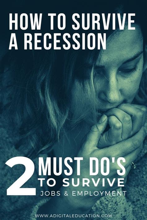 How To Survive A Recession Economic Collapse Prepping Survival Recess