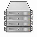 Server Icon Rack Transparent Newdesignfile Via Hardware