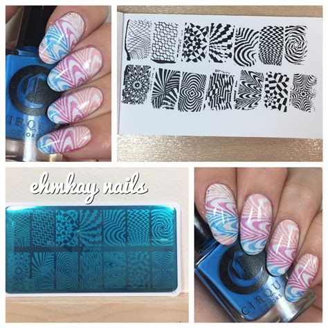 Born Pretty Water Marble Plate Stamping And Review