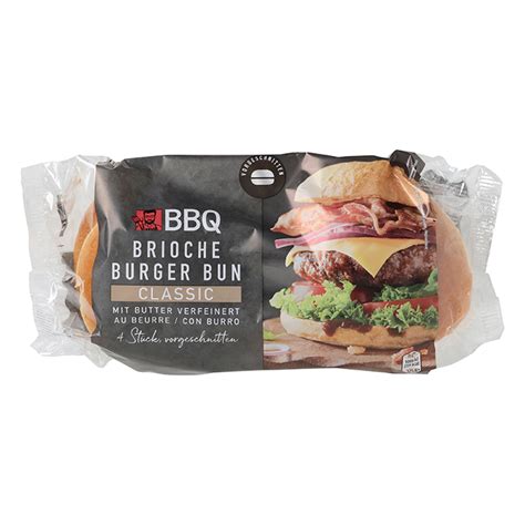 Bbq Brioche Burger Brötchen Aldi Now