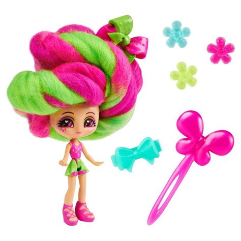 Candylocks Surprise Collectible Scented Doll Zuckerwatte Buntes Haar