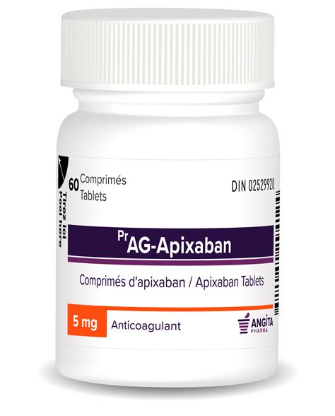 Ag Apixaban 5 Mg Angita Pharma