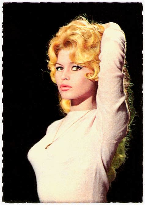 Brigitte Bardot French Postcard By E D U G No 63 Photo Flickr