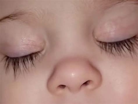 Baby Long Eyelashes Why Do Babies Have The Best Lashes