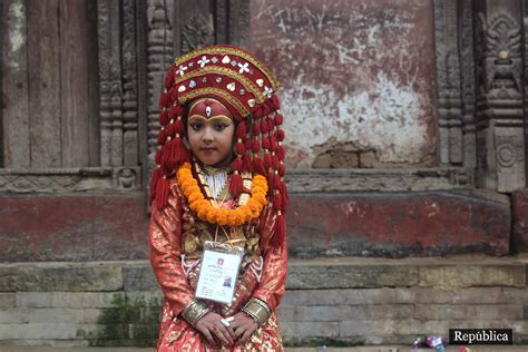 In Pictures Kumari Puja Performed At Basantapur Durbar Square Myrepublica The New York