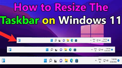 How To Resize The Taskbar On Windows 11 Iphone Wired