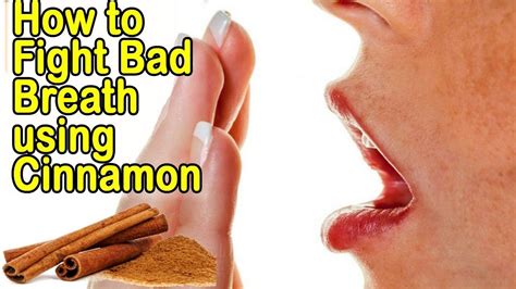 homemade cinnamon mouthwash for bad breat badbreath is often