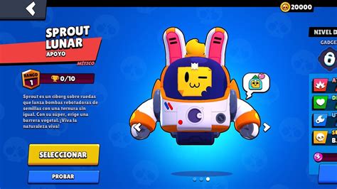 Brawl stars is celebrating the lunar new year by holding a special event! Review de SPROUT 🚀completo🐰+ skin de SPROUT LUNAR 😱Brawl ...