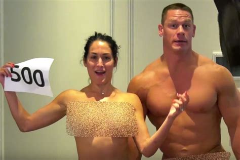 John Cena And Nikki Bella Get Naked To Celebrate Milestone