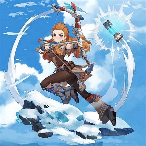 Genshin Impact Aloy Release Date Signature Weapon Leaked Gameplay