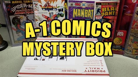 Unboxing A 1 Comics Mystery Box Youtube